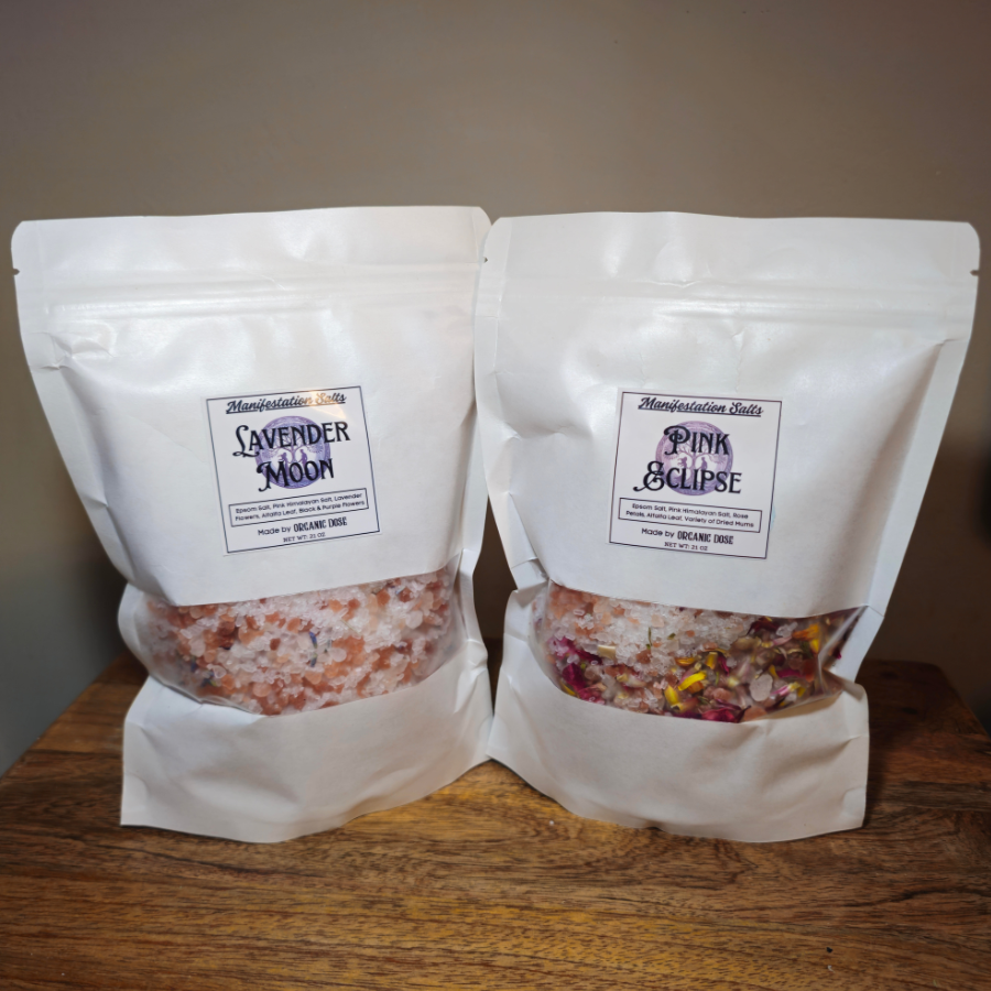 Wildflower Infused Bath Salts | Spa Gift for Her | 4 oz.